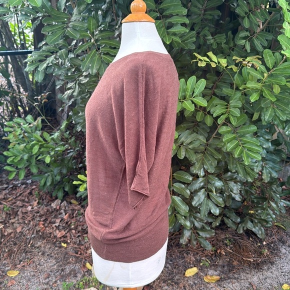 Market & Spruce Linen blend dolman sleeve sweater top, NWT, size small - Picture 2 of 6